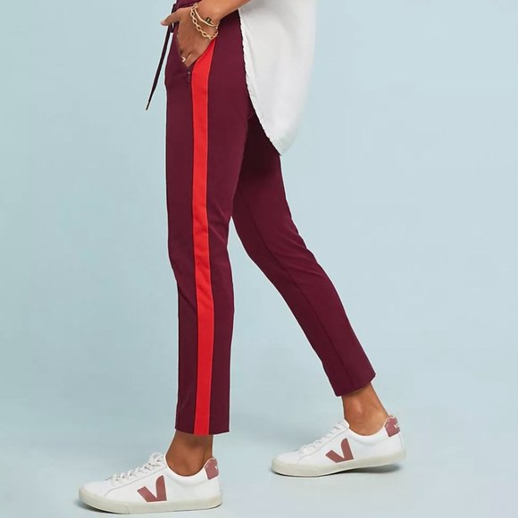 Anthropologie Pants - Anthropologie The Essential Striped Trousers Size 10